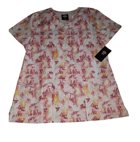 NWT Dickies Modern Classic Scrub Top- M - Picture 1 of 4